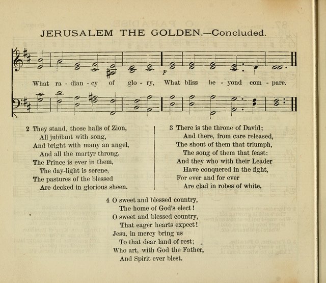 A New Hymnal for Sunday Schools page 96