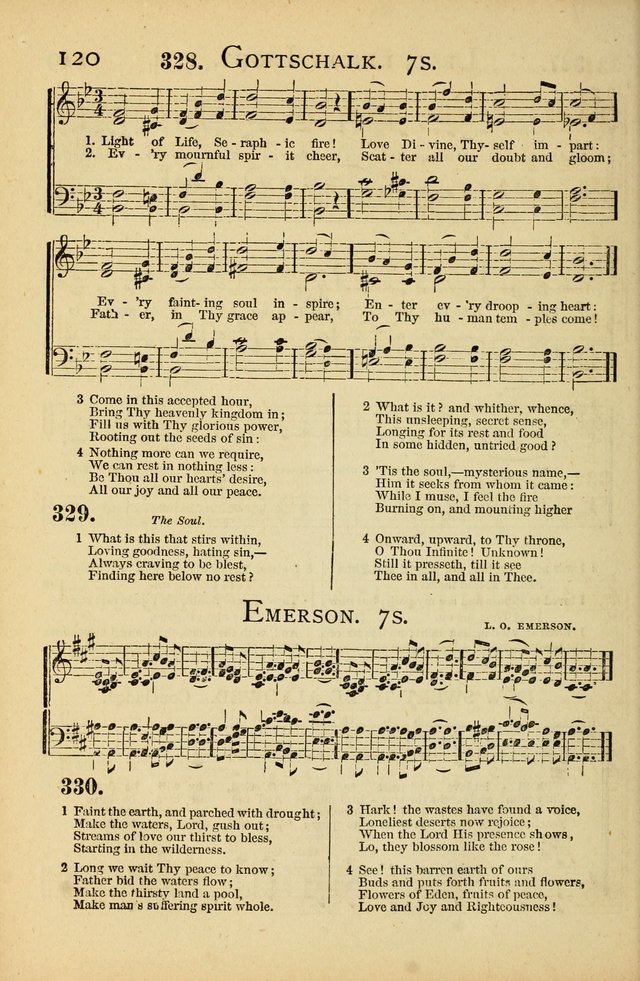 National Hymn and Tune Book: for congregations, schools and the home page 120