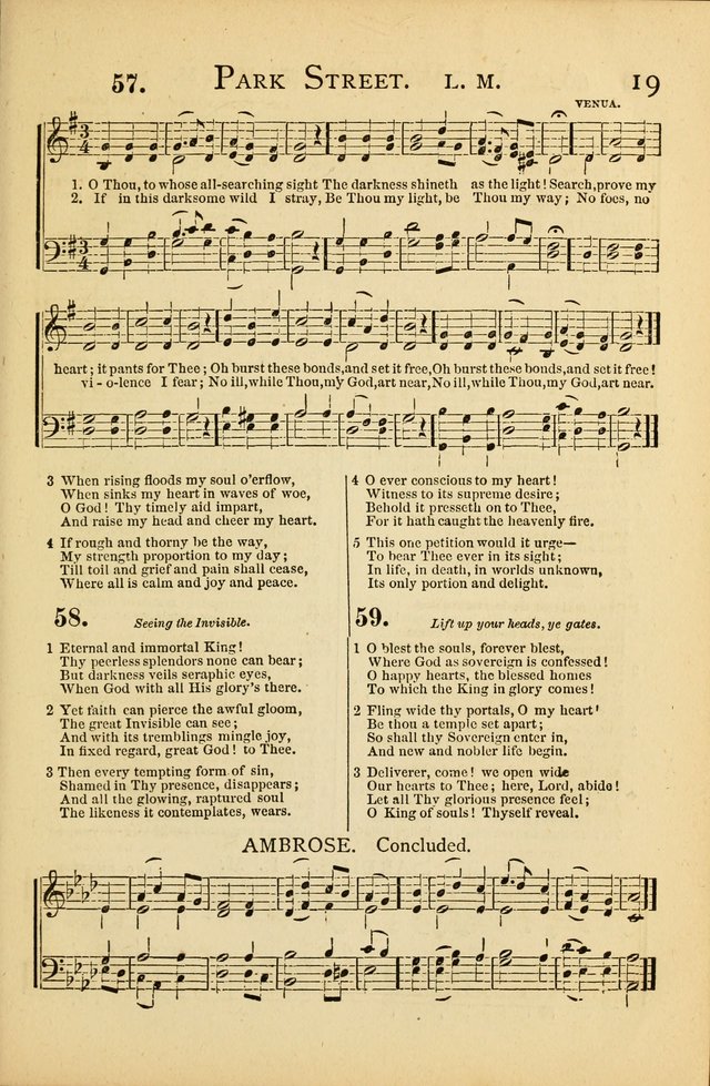 National Hymn and Tune Book: for congregations, schools and the home page 19