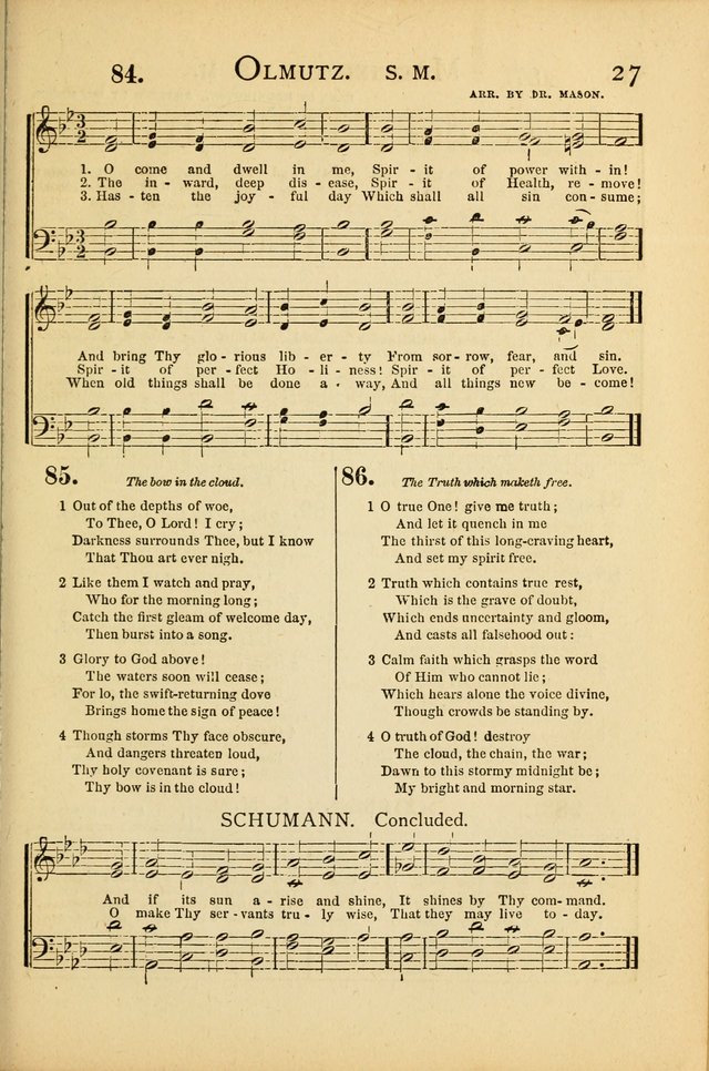 National Hymn and Tune Book: for congregations, schools and the home page 27