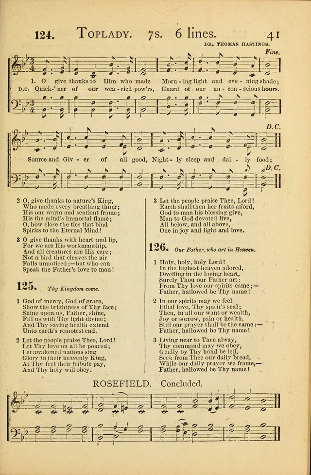 National Hymn and Tune Book: for congregations, schools and the home page 41