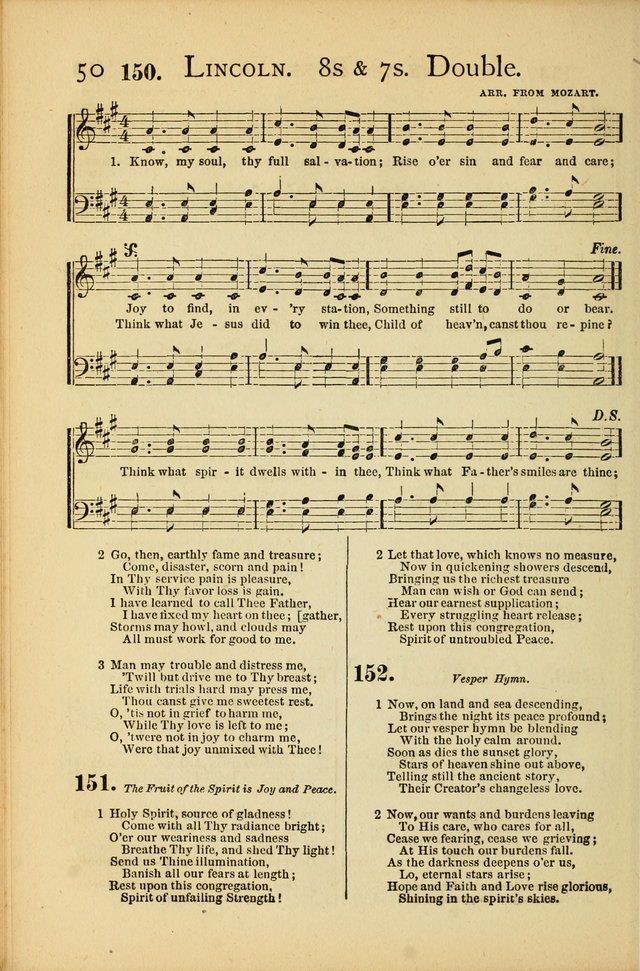 National Hymn and Tune Book: for congregations, schools and the home page 50