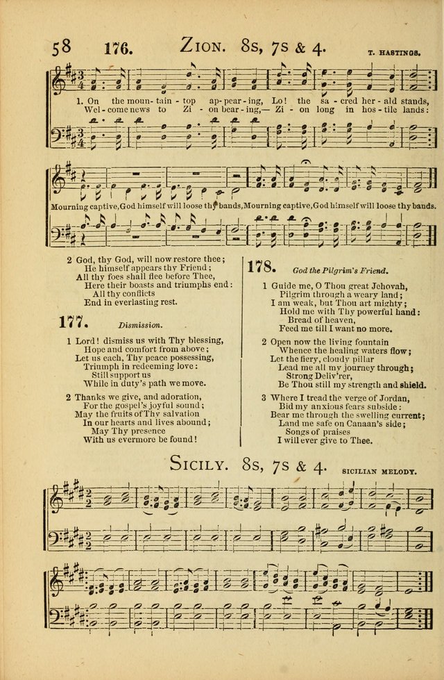 National Hymn and Tune Book: for congregations, schools and the home page 58