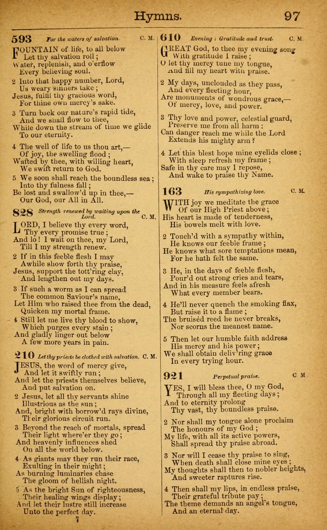 New Hymn and Tune Book: an Offering of Praise for the Use of the African M. E. Zion Church of America page 102