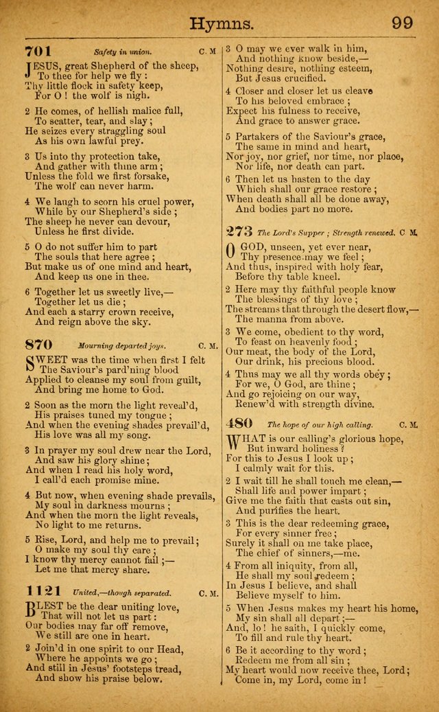 New Hymn and Tune Book: an Offering of Praise for the Use of the African M. E. Zion Church of America page 104