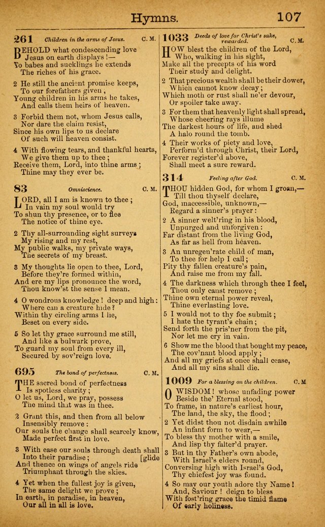 New Hymn and Tune Book: an Offering of Praise for the Use of the African M. E. Zion Church of America page 112