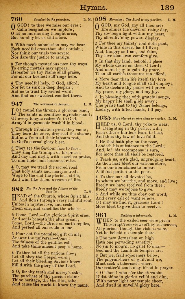 New Hymn and Tune Book: an Offering of Praise for the Use of the African M. E. Zion Church of America page 144