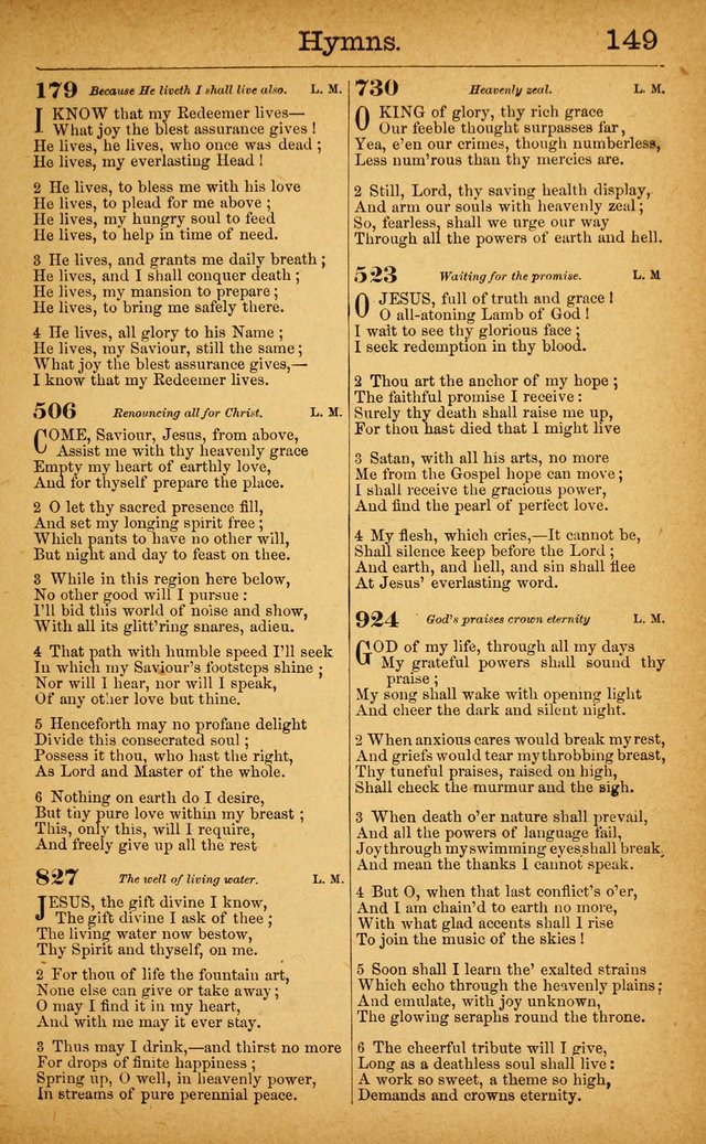 New Hymn and Tune Book: an Offering of Praise for the Use of the African M. E. Zion Church of America page 154