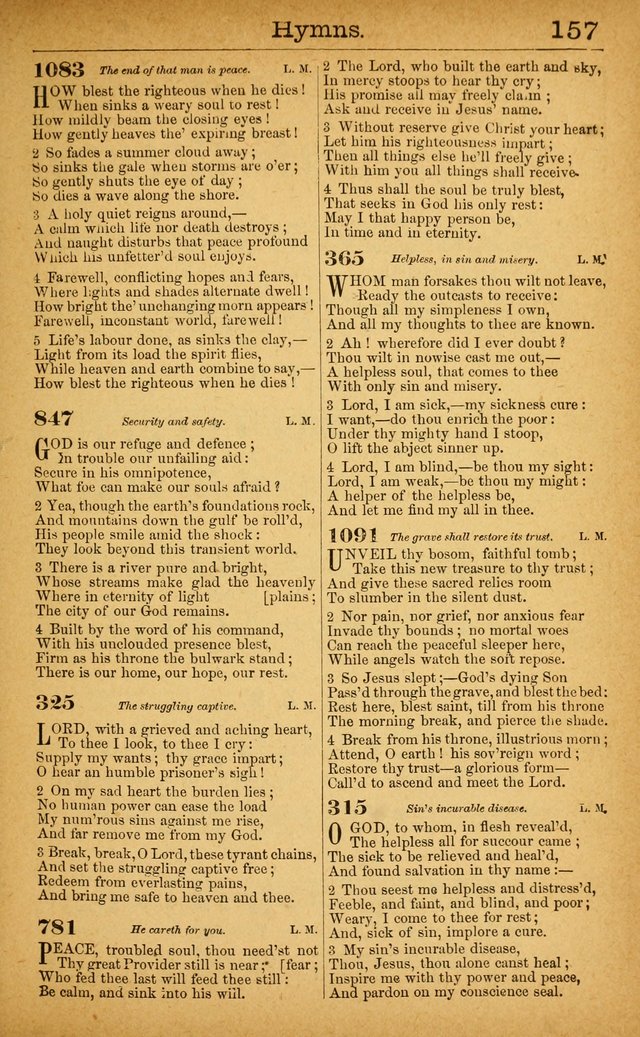 New Hymn and Tune Book: an Offering of Praise for the Use of the African M. E. Zion Church of America page 162