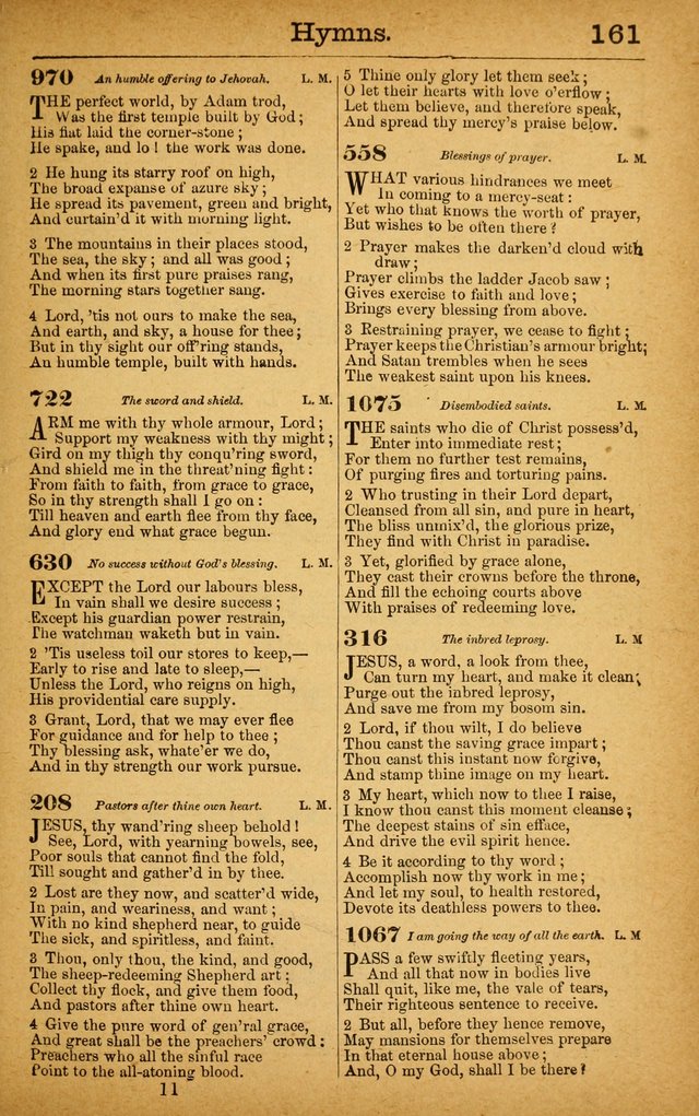 New Hymn and Tune Book: an Offering of Praise for the Use of the African M. E. Zion Church of America page 166