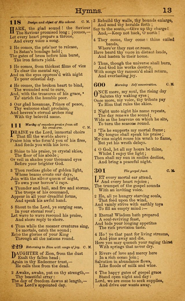 New Hymn and Tune Book: an Offering of Praise for the Use of the African M. E. Zion Church of America page 18