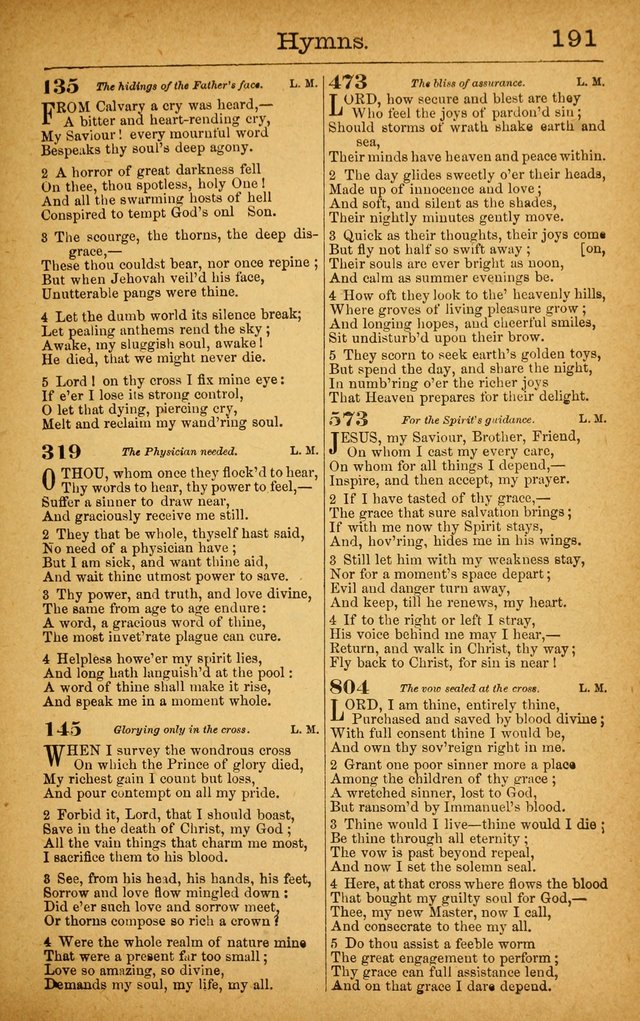 New Hymn and Tune Book: an Offering of Praise for the Use of the African M. E. Zion Church of America page 196