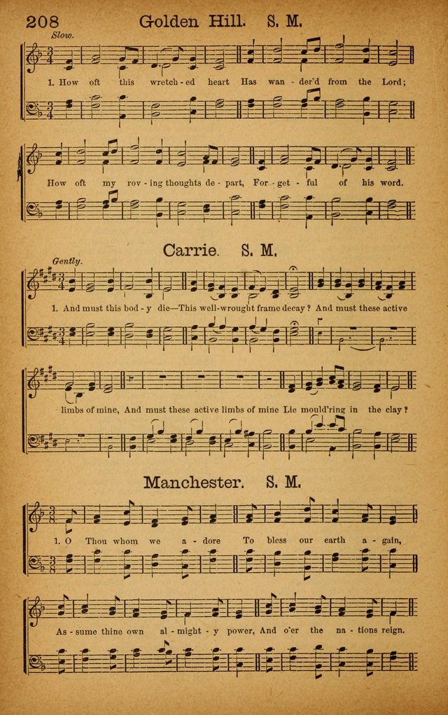 New Hymn and Tune Book: an Offering of Praise for the Use of the African M. E. Zion Church of America page 213