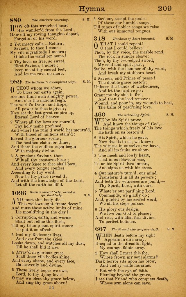 New Hymn and Tune Book: an Offering of Praise for the Use of the African M. E. Zion Church of America page 214