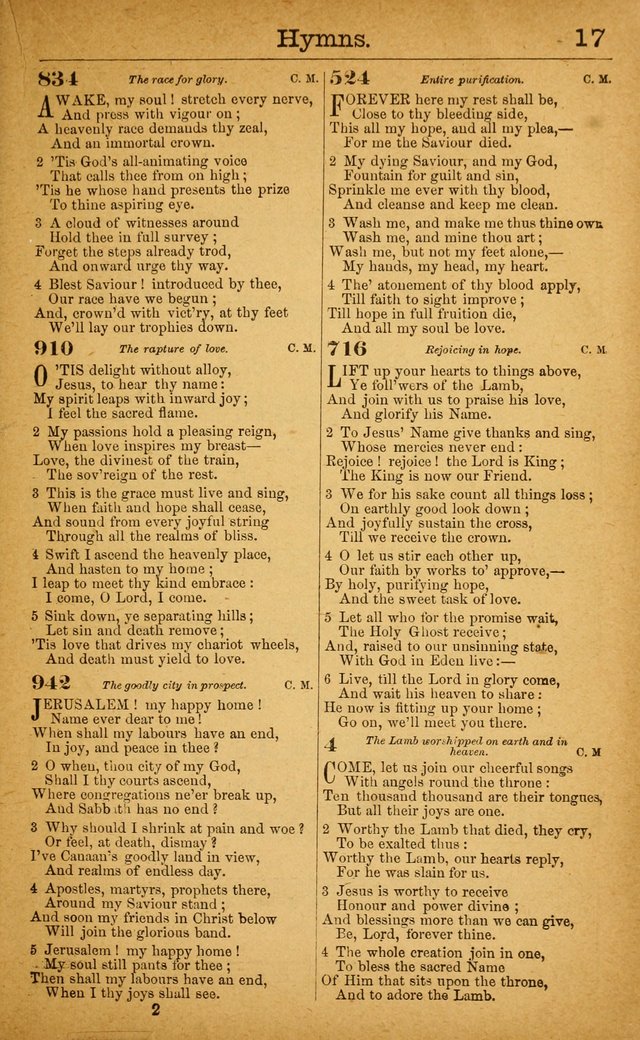 New Hymn and Tune Book: an Offering of Praise for the Use of the African M. E. Zion Church of America page 22