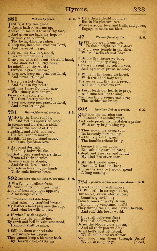 New Hymn and Tune Book: an Offering of Praise for the Use of the African M. E. Zion Church of America page 228