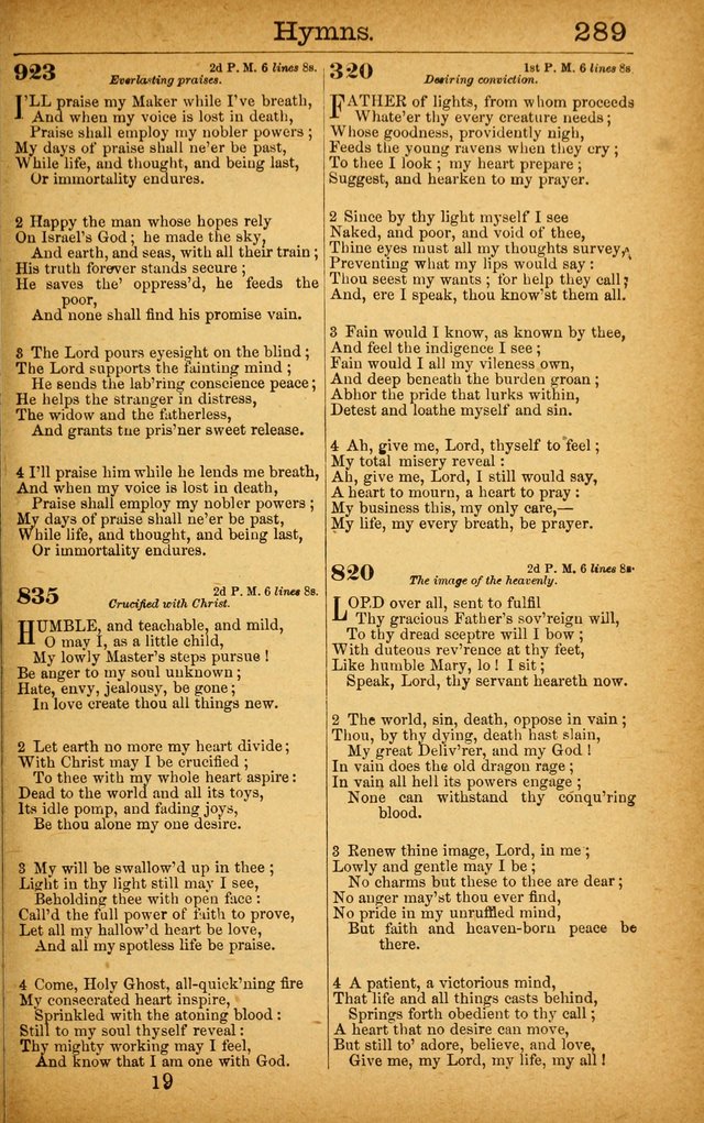 New Hymn and Tune Book: an Offering of Praise for the Use of the African M. E. Zion Church of America page 294