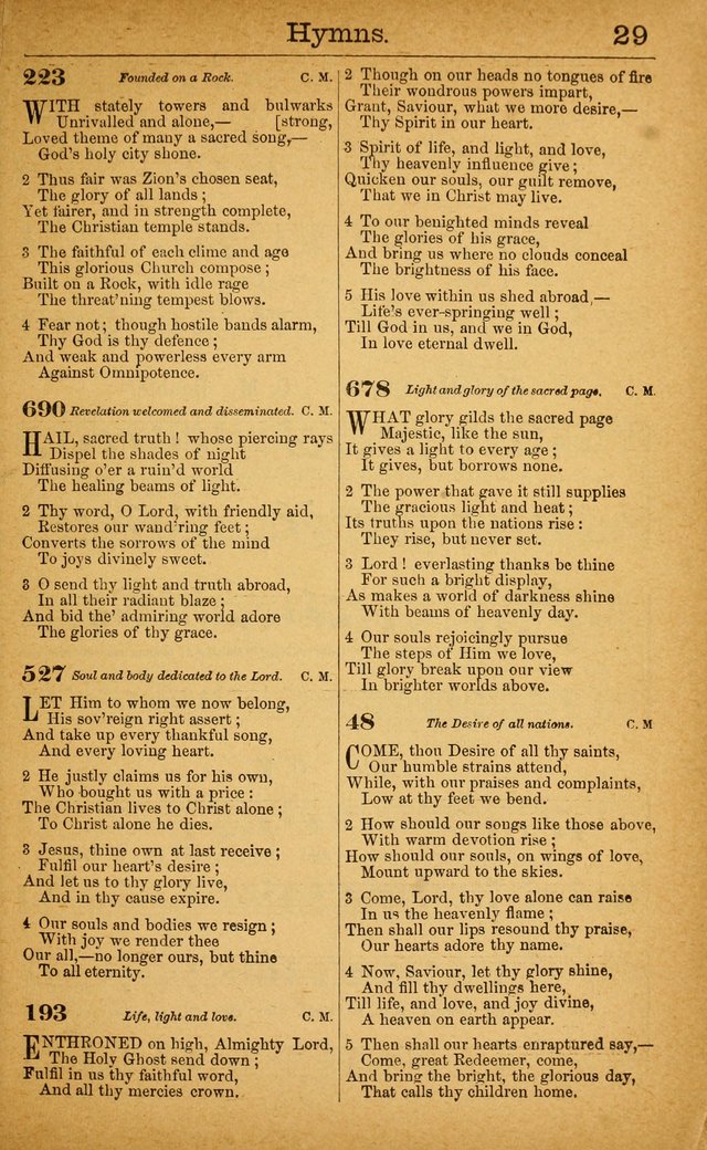 New Hymn and Tune Book: an Offering of Praise for the Use of the African M. E. Zion Church of America page 34