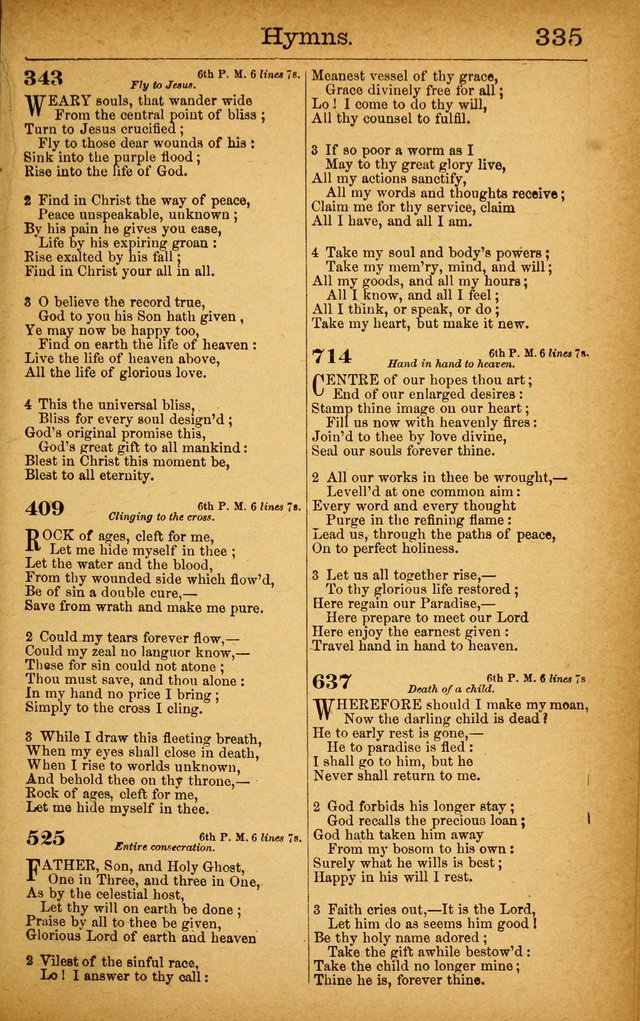 New Hymn and Tune Book: an Offering of Praise for the Use of the African M. E. Zion Church of America page 340