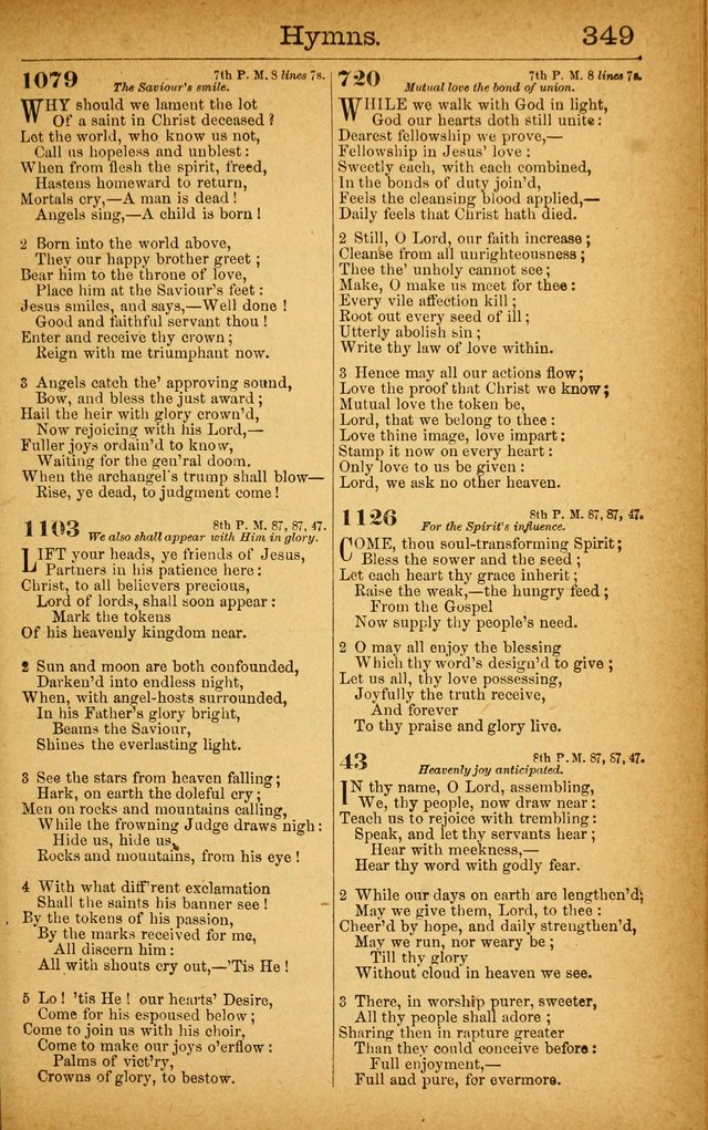 New Hymn and Tune Book: an Offering of Praise for the Use of the African M. E. Zion Church of America page 354