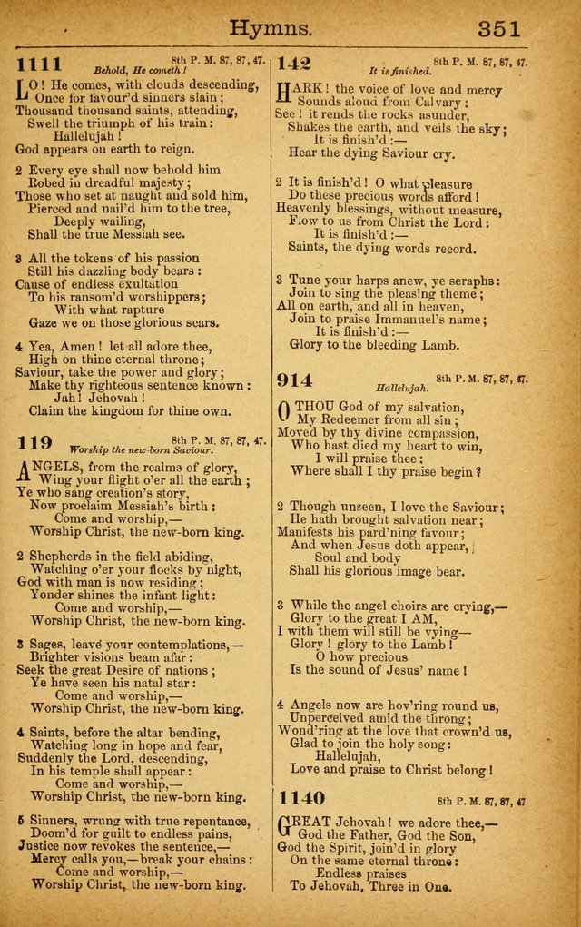 New Hymn and Tune Book: an Offering of Praise for the Use of the African M. E. Zion Church of America page 356