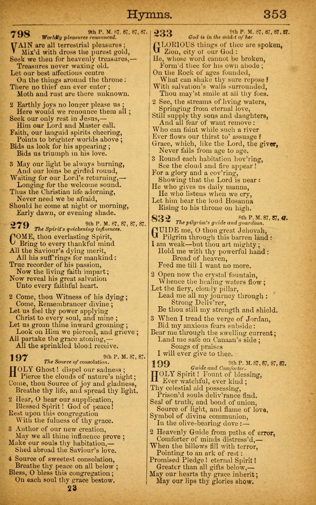 New Hymn and Tune Book: an Offering of Praise for the Use of the African M. E. Zion Church of America page 358