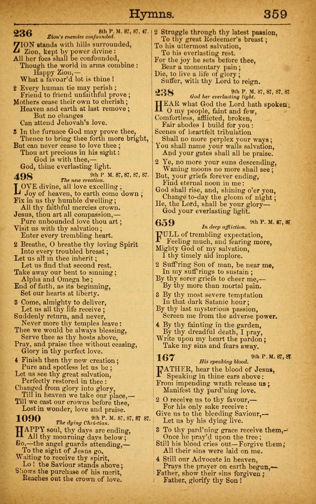 New Hymn and Tune Book: an Offering of Praise for the Use of the African M. E. Zion Church of America page 364