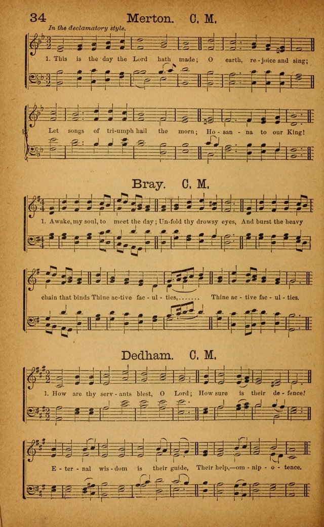 New Hymn and Tune Book: an Offering of Praise for the Use of the African M. E. Zion Church of America page 39