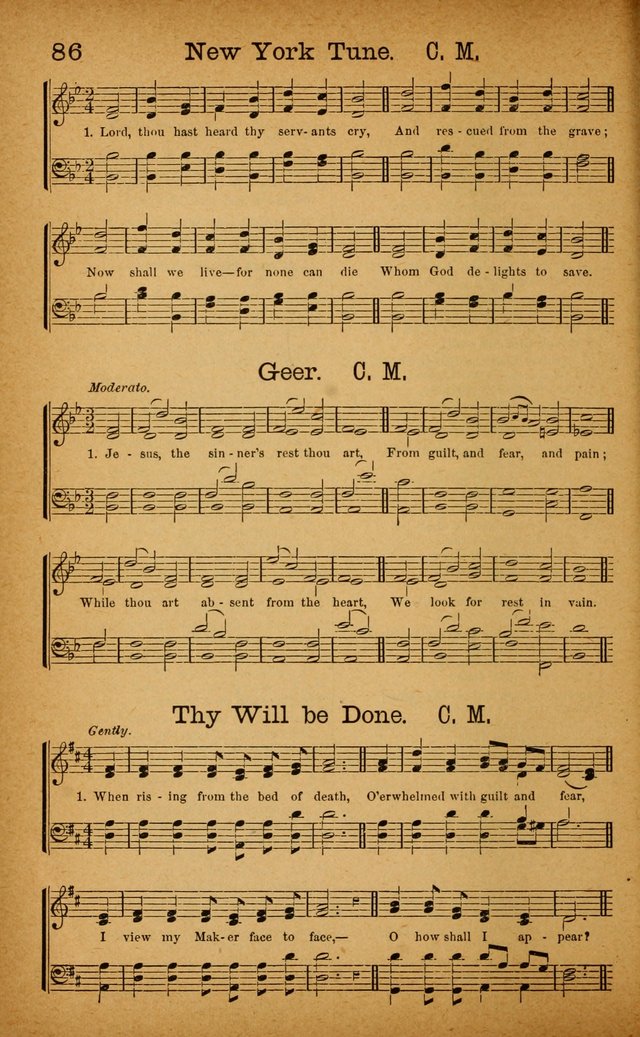 New Hymn and Tune Book: an Offering of Praise for the Use of the African M. E. Zion Church of America page 91