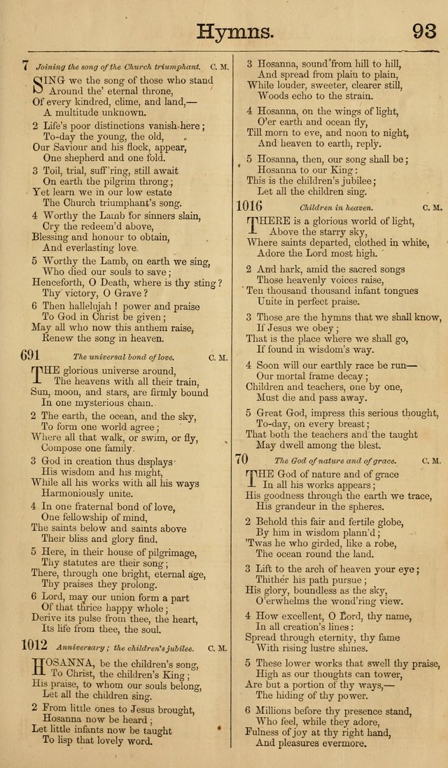 New Hymn and Tune book: an Offering of Praise for the Methodist Episcopal Church page 100