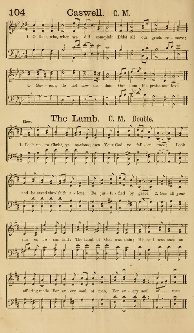 New Hymn and Tune book: an Offering of Praise for the Methodist Episcopal Church page 111