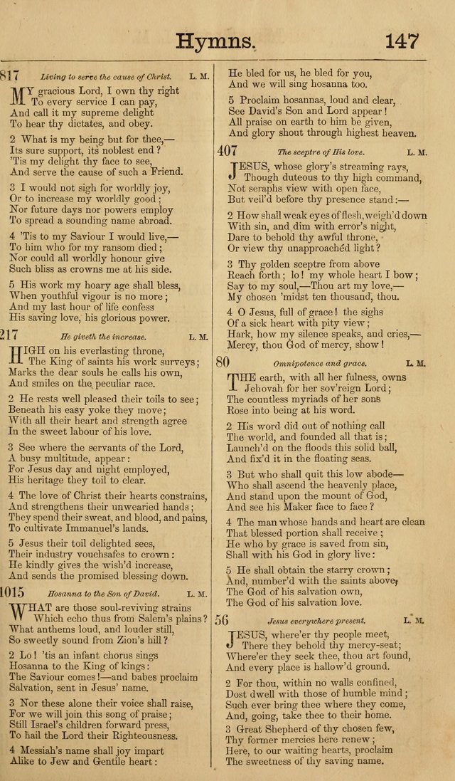 New Hymn and Tune book: an Offering of Praise for the Methodist Episcopal Church page 154