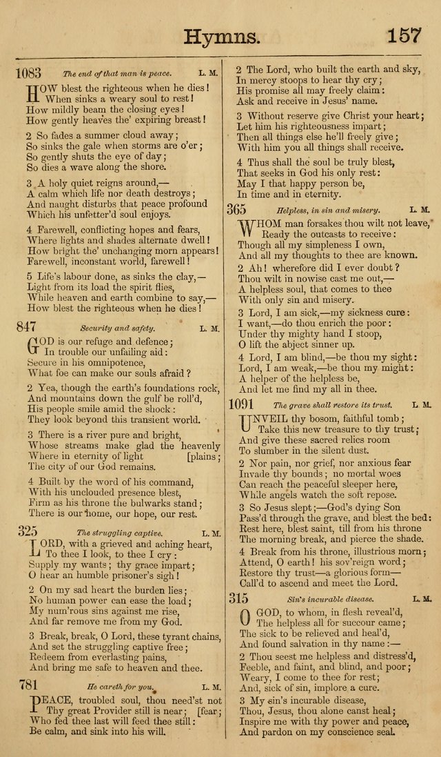 New Hymn and Tune book: an Offering of Praise for the Methodist Episcopal Church page 164