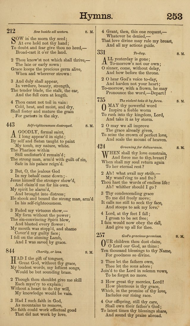 New Hymn and Tune book: an Offering of Praise for the Methodist Episcopal Church page 260