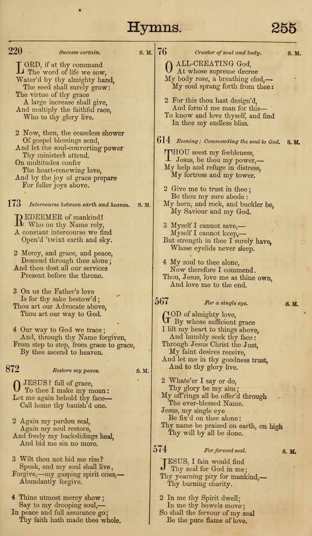 New Hymn and Tune book: an Offering of Praise for the Methodist Episcopal Church page 262