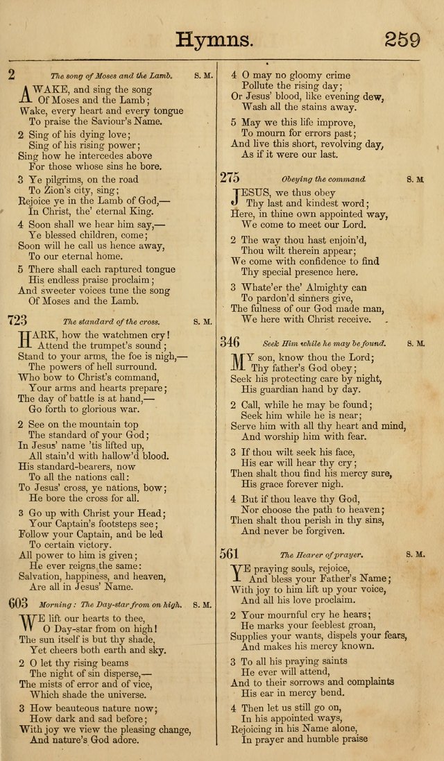 New Hymn and Tune book: an Offering of Praise for the Methodist Episcopal Church page 266