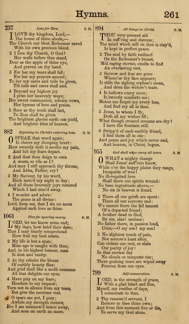 New Hymn and Tune book: an Offering of Praise for the Methodist Episcopal Church page 268