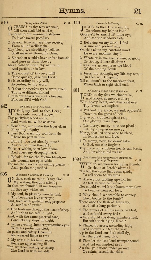 New Hymn and Tune book: an Offering of Praise for the Methodist Episcopal Church page 28