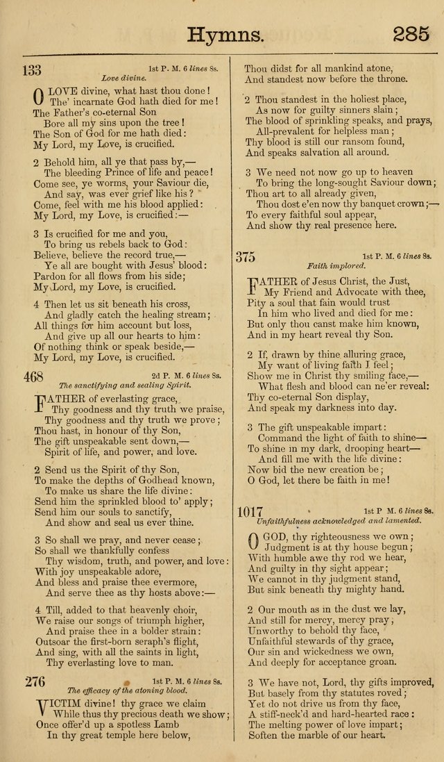 New Hymn and Tune book: an Offering of Praise for the Methodist Episcopal Church page 292