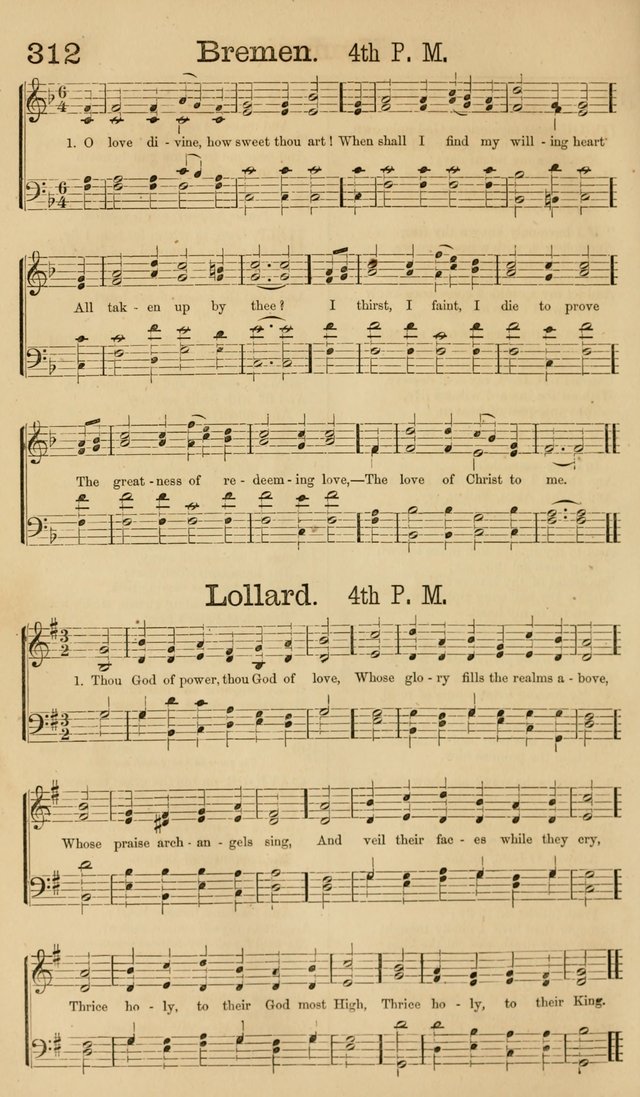 New Hymn and Tune book: an Offering of Praise for the Methodist Episcopal Church page 319