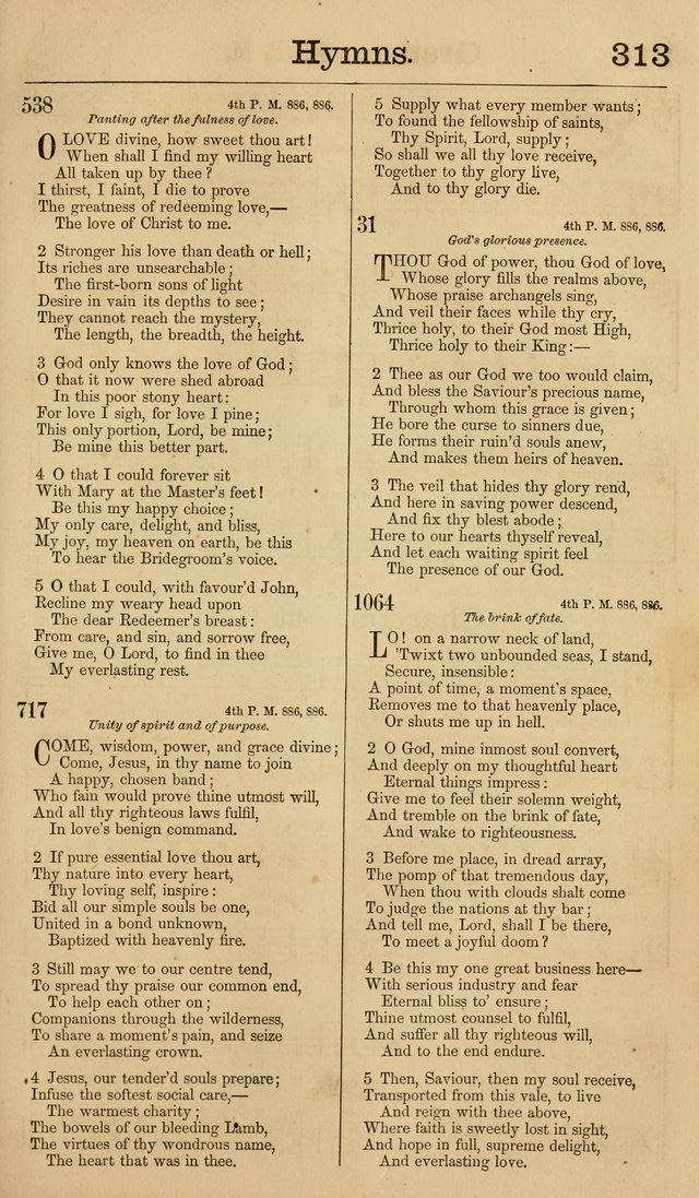 New Hymn and Tune book: an Offering of Praise for the Methodist Episcopal Church page 320