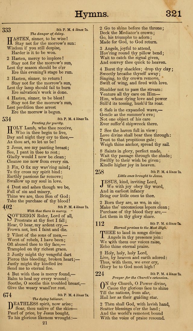 New Hymn and Tune book: an Offering of Praise for the Methodist Episcopal Church page 328