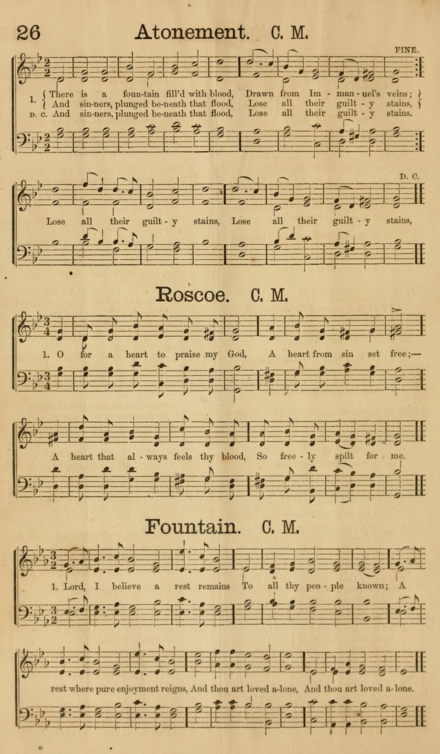 New Hymn and Tune book: an Offering of Praise for the Methodist Episcopal Church page 33