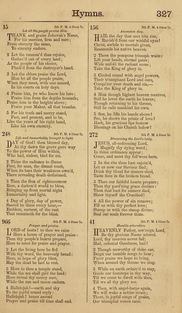 New Hymn and Tune book: an Offering of Praise for the Methodist Episcopal Church page 334