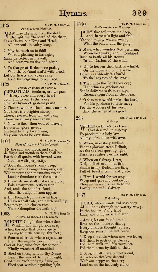 New Hymn and Tune book: an Offering of Praise for the Methodist Episcopal Church page 336