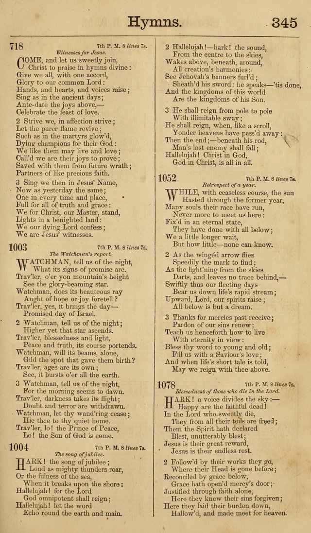 New Hymn and Tune book: an Offering of Praise for the Methodist Episcopal Church page 352