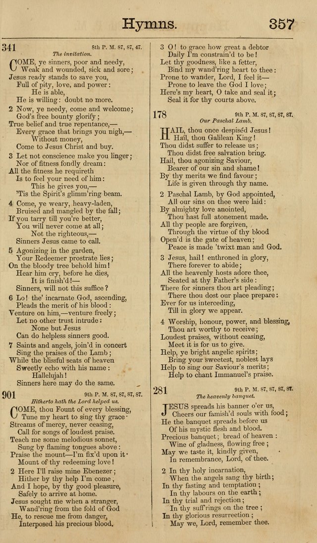 New Hymn and Tune book: an Offering of Praise for the Methodist Episcopal Church page 364