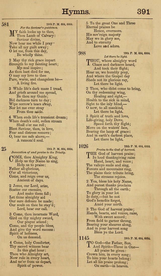 New Hymn and Tune book: an Offering of Praise for the Methodist Episcopal Church page 398