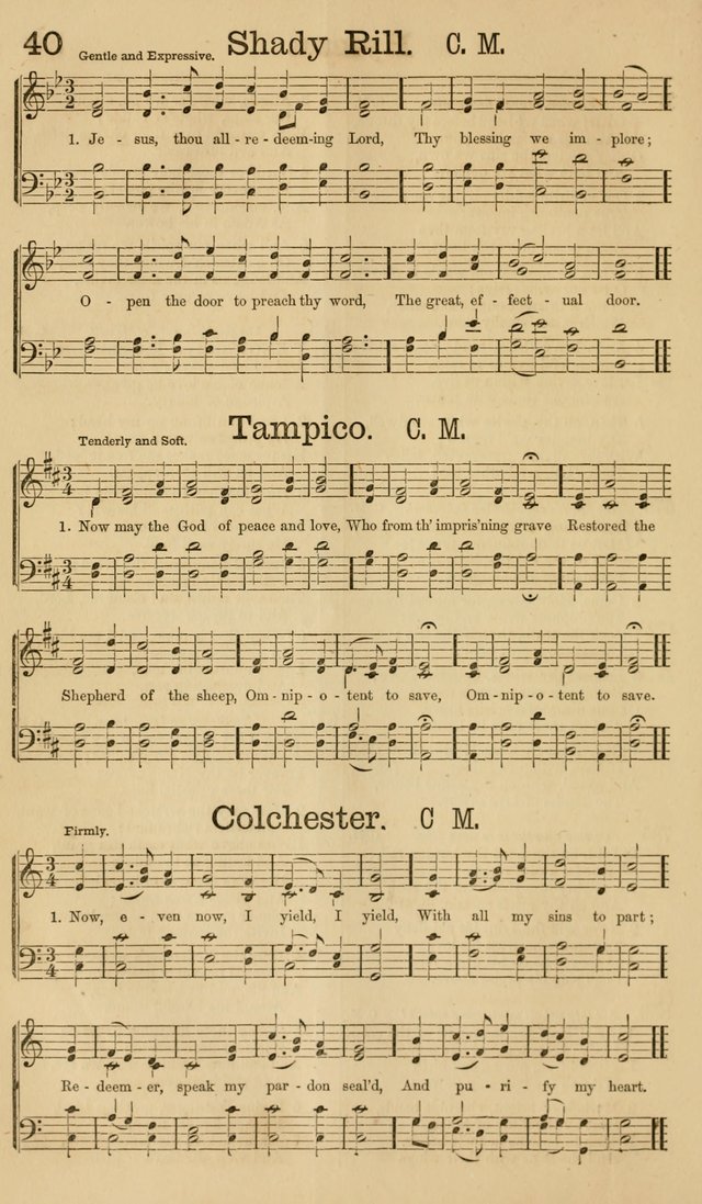 New Hymn and Tune book: an Offering of Praise for the Methodist Episcopal Church page 47