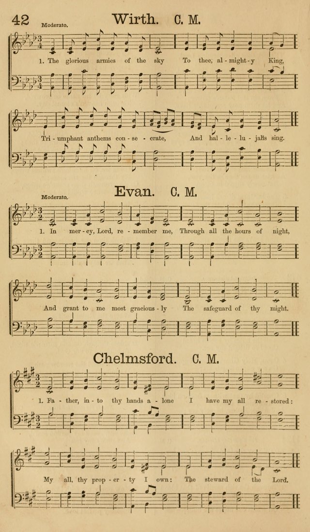 New Hymn and Tune book: an Offering of Praise for the Methodist Episcopal Church page 49